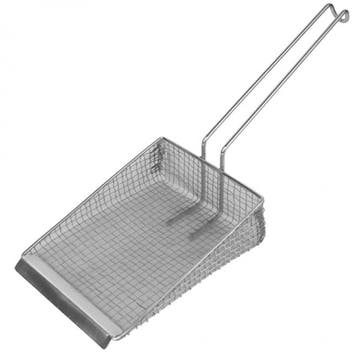 Fritesschep | RVS | Dubbel Gaas | Opstaande Rand | Schep, Verzenden, Nieuw in verpakking