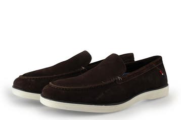 Memphis One Loafers in maat 43 Bruin, Kleding | Heren, Loafers, Bruin, Verzenden, Zo goed als nieuw