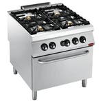 Fornuis + Oven | MAXIMA 900+ | Gas | 4 Branders (1x 10kW +, Verzenden, Nieuw in verpakking
