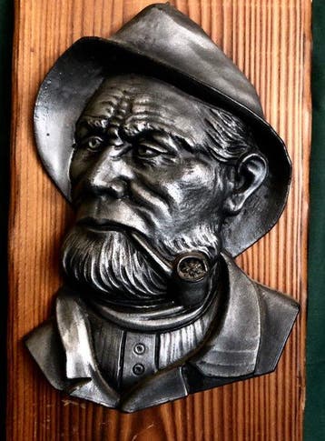 A , French , mid 20th Century , fisherman’s key holder.