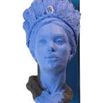 Francioni Mastromarino (1978) - Coppia di sculture blu da