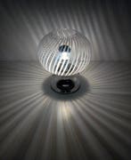 Lampe de table - Acier, Verre - design 1970, Antiek en Kunst