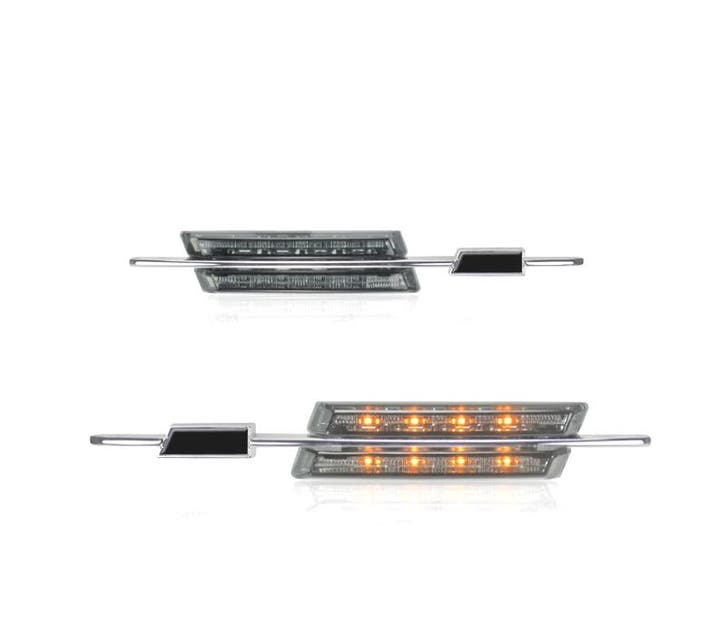 Clignotants Latéraux Led Pour Bmw Noir, Autos : Pièces & Accessoires, Éclairage, Envoi