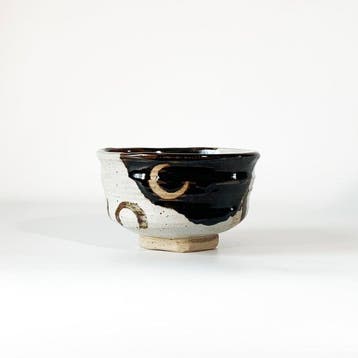 Akoya-yama Kiln - Terada Yzan () - Chawan - Klei - Moon