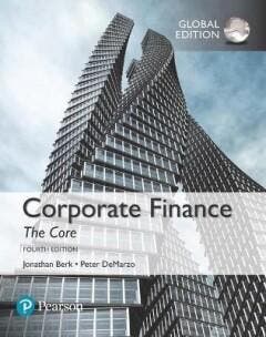 Corporate Finance: The Core, Global Edition 9781292158334, Verzenden, Gelezen, Berk Jonathan