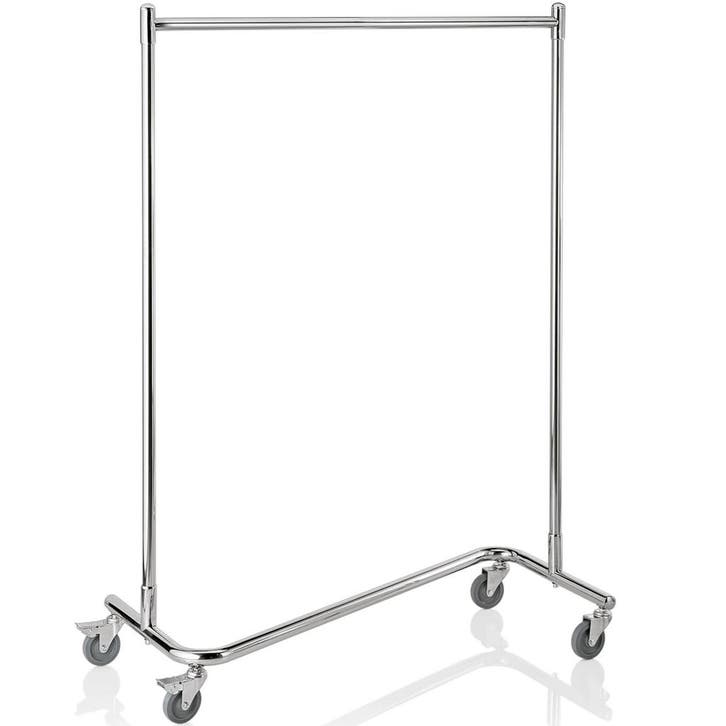 Garderoberek | RVS | Wielen (Geremd) | 1200x530x1700(h)mm, Articles professionnels, Horeca | Équipement de cuisine, Envoi