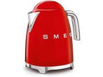 SMEG -  Waterkoker 50s Style Collection  - Rood, 1 tot 2 liter, Verzenden, Nieuw