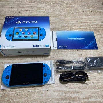 Sony PS Vita PCH-2000 Aqua Blue Console Boxed Near Mint, Nieuw