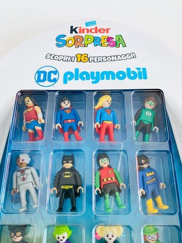 Playmobil - Figuur - Kinder Sorpresa DC Playmobil - Set 16