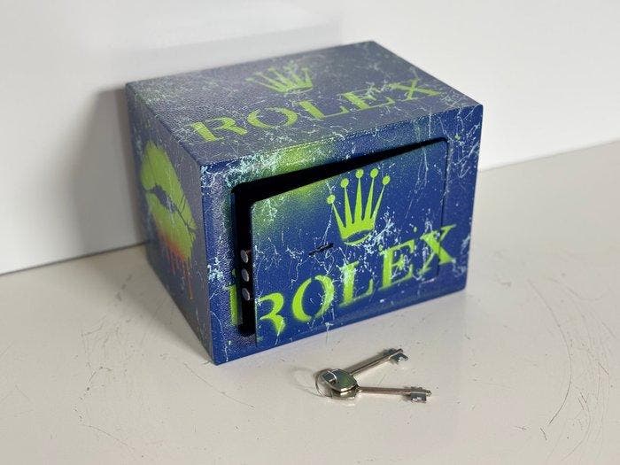 Rob VanMore - Kiss by Rolex Vault, Antiquités & Art, Art | Peinture | Moderne