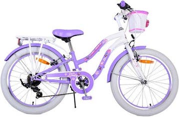 Volare Lovely Kinderfiets - Meisjes - 20 inch - Paars - 7..., Verzenden, Nieuw