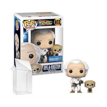 Funko Pop  Back to the Future  Doc &amp; Einstein 972 Walmart, Verzenden
