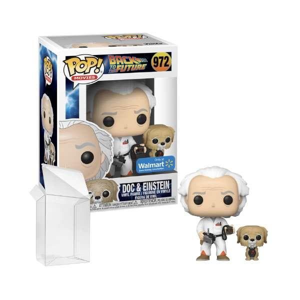 Funko Pop  Back to the Future  Doc &amp; Einstein 972 Walmart, Collections, Jouets miniatures, Envoi