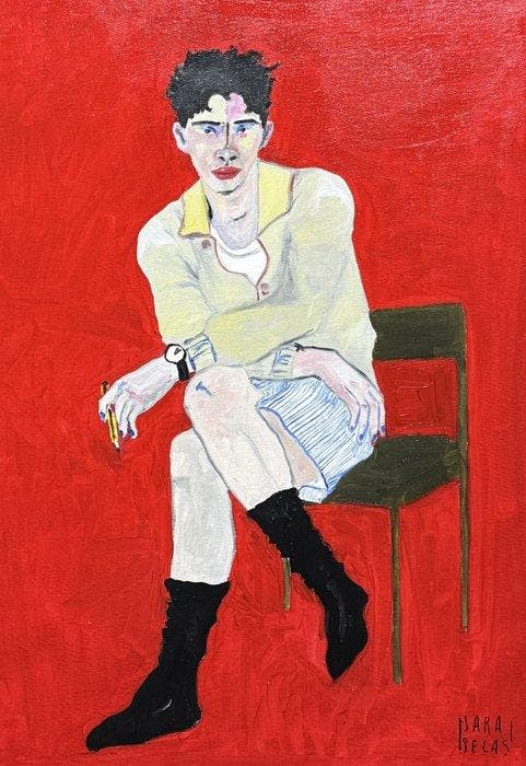 Sara Selas (1994) - Makin It, Antiquités & Art, Art | Peinture | Moderne