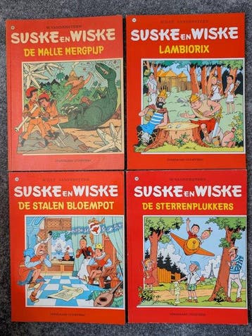 Suske en Wiske 143 t/m 204 - opeenvolgende reeks SC - 62