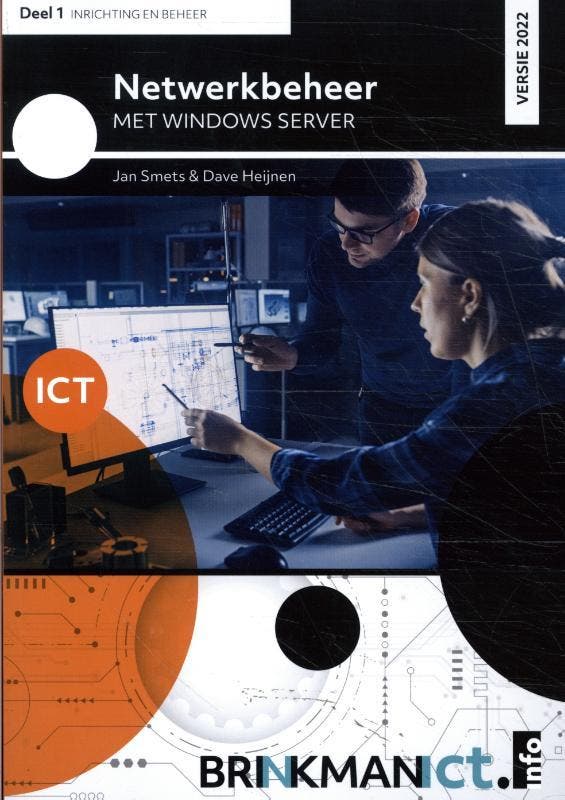 Netwerkbeheer met WINDOWS SERVER 2022 / 1 Inrichting en, Boeken, Studieboeken en Cursussen, Gelezen, Verzenden