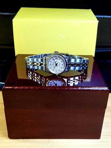 Tudor - Princess Date - SILVER DIAMOND LINEN DIAL - Zonder