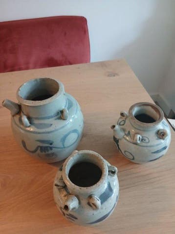 Pot (8) - Porcelaine, Antiek en Kunst