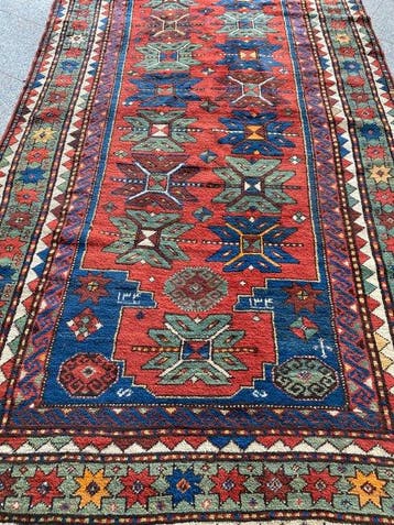Kazak - Tapis - 262 cm - 134 cm, Huis en Inrichting, Stoffering | Tapijten en Vloerkleden, Nieuw