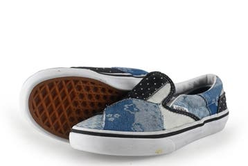 Vans Instappers Jongens in maat 33 Blauw, Verzenden, Schoenen