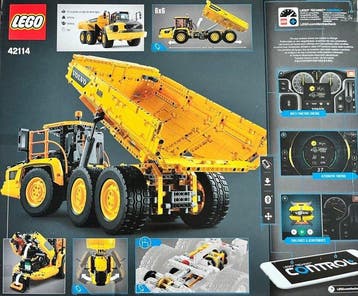 Lego Set - 42114 - Technic - 6x6 Volvo Articulated Hauler, Nieuw
