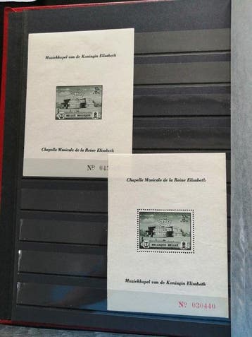 België - Selectie Back of book, Timbres & Monnaies