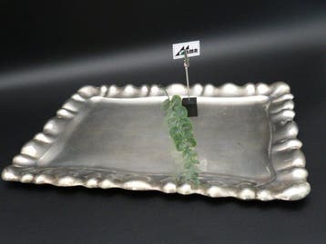 Dienblad - .800 zilver - Tsjechoslowakije