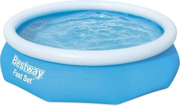 Bestway 305cm zwembad, topkwaliteit | Retour deal | NU KOPEN, Verzenden, Minder dan 80 cm, Rond, 300 cm of meer