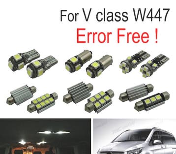 Kit 17 Ampoules Led Intérieur Pour Mercedes Classe Glk X204, Verzenden