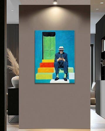 Matteo - Echoes in the Blue, Antiek en Kunst