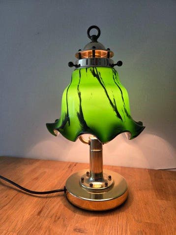 Peill & Putzler - peill&putzler - Bureaulamp - Glas, Messing, Antiek en Kunst
