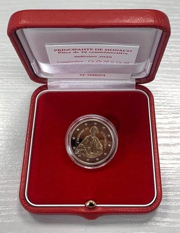 Monaco. 2 Euro 2020 Honoré III Proof
