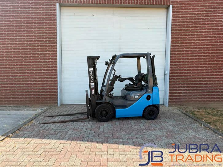 Toyota 06-8FG18F LPG Heftruck | 2020 | 6562U | 1,8T | 4,3M, Zakelijke goederen, Machines en Bouw | Heftrucks en Intern transport
