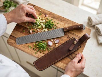 Keukenmes - Chefs knife - SDF-7- volledige tang borstmes