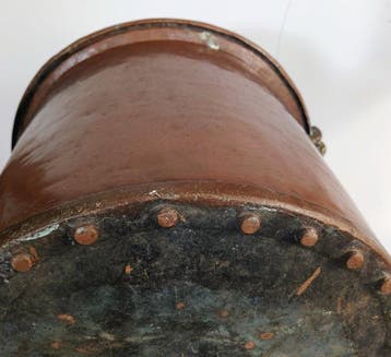Bocal - Cuivre - Gros cuisinier ou chaudron de lavage, Antiek en Kunst
