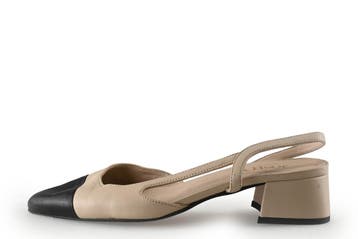 Josh V Slingbacks in maat 40 Beige, Verzenden, Beige, Josh V, Gedragen