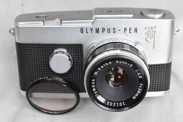 Olympus PEN-F + D.Zuiko 2,8/38mm | Appareil photo argentique, Nieuw