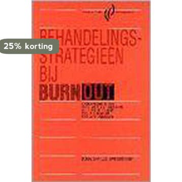 BEHANDELINGSSTRATEGIEEN BIJ BURNOUT 9789031321742 Hoogduin, Verzenden, Gelezen, Hoogduin