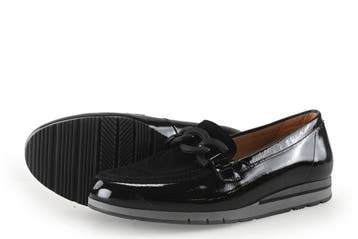 Gabor Loafers in maat 40 Zwart, Verzenden, Zwart, Overige typen, Gabor