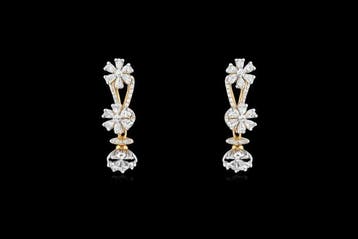 Boucles doreilles - 18 carats Or jaune - 2.10ct. tw., Handtassen en Accessoires, Oorbellen, Nieuw