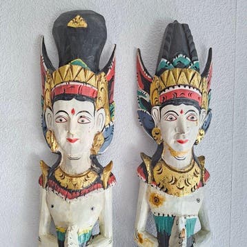 Balinese Sri Sedana / Dewi Sri, hoogte 100 cm. - Beeld -