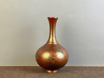 Vaas - Koper - Japan - vaas (Zonder minimumprijs)