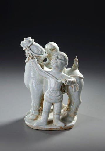 Oud-Chinees, Song-dynastie Terracotta Qingbai porseleinen