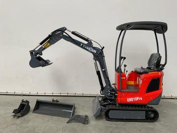 Veiling - Everun mini graver met toebehoren ERE10Pro, Zakelijke goederen, Machines en Bouw | Kranen en Graafmachines