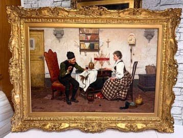 Emilio Torrini (1852-1920) - La Chiacchiera
