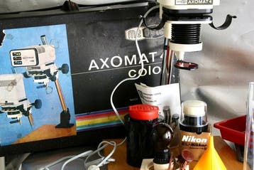 Meopta Axomat 4 / Nikon set Matériel de chambre noire