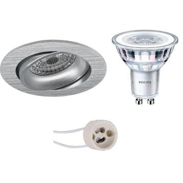 LED Spot Set - Kantelbare Ronde Inbouwspot 5W LED Witte Spot, Verzenden, Nieuw