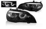 LED koplampen Angel Eyes Black geschikt voor BMW X5, Auto-onderdelen, Verzenden, Nieuw, BMW