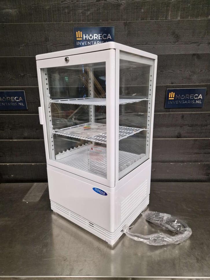Koelvitrine | gebaksvitrine | Maxima | tafel model | 230V |, Articles professionnels, Horeca | Équipement de cuisine