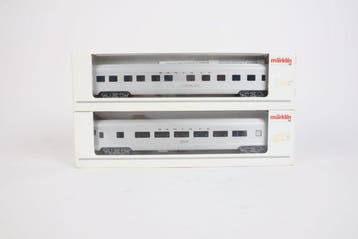 Märklin H0 - 43601/43602 - Wagon de passagers pour trains
